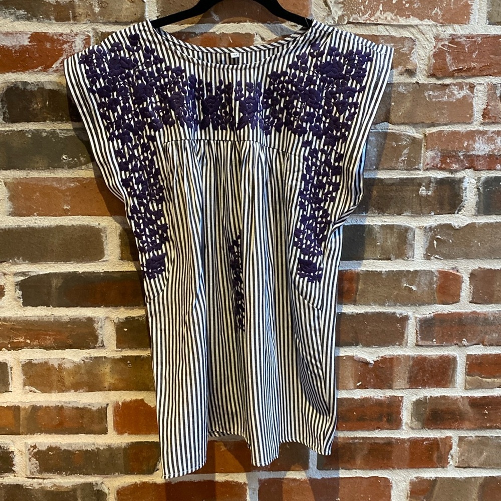 TCU/LSU School Spirit Top NWOT